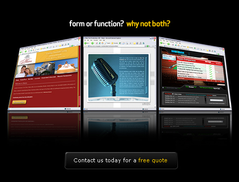 Orion Graphix Naples Web Design - form or function? Why not both?